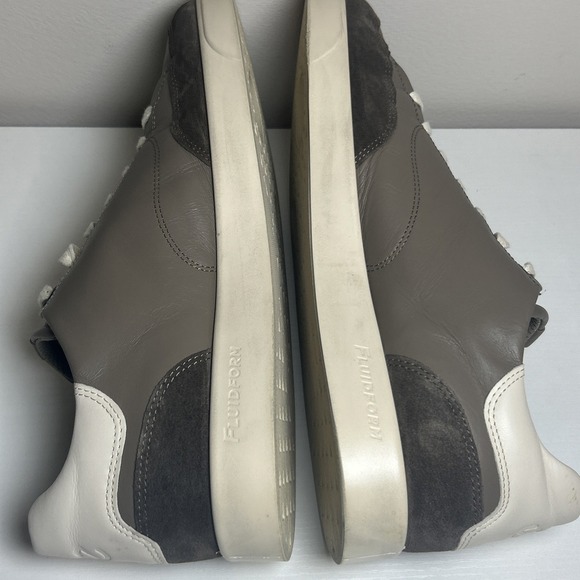 ECCO Fluidform Mens Size EU46 US13 Brown Leather Fashion Sneakers Comfort‎ Shoes - Picture 6 of 12
